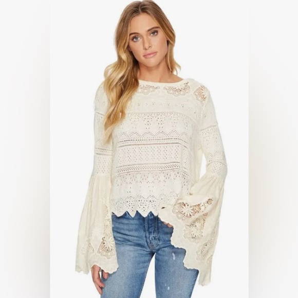Free People Tops - Free People “ once upon a time” sweater